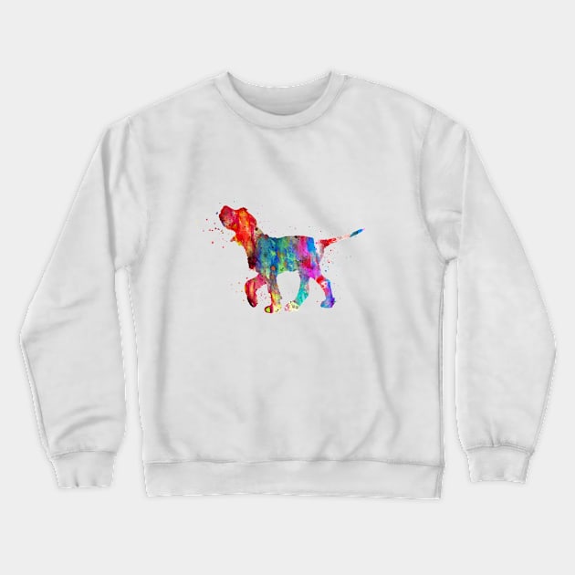 Italian Spinone Crewneck Sweatshirt by RosaliArt